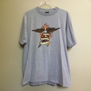 2003 HARLEY DAVIDSON graphic LAS VEGAS NV tee XL